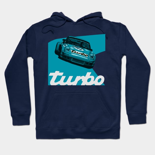 turbo rennsport Hoodie by retroracing